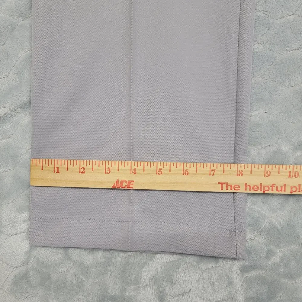 Callaway Men Flat Front Performance Tech Golf Pants Grey Straight Leg 32x30